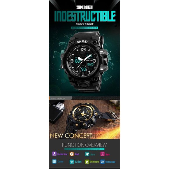 THREE Military Style Watches - Picture 7 of 10